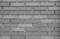 Monochrome brick wall background texture