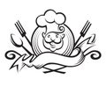 Monochrome chef design