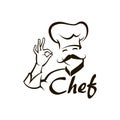 Monochrome chef design