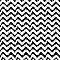 Monochrome chevron seamless pattern. Royalty Free Stock Photo