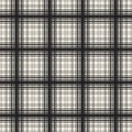 Monochrome classic scotland seamless pattern.