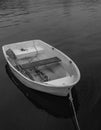 Boat full of water Royalty Free Stock Photo