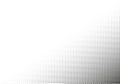 Monochrome dot pattern. Black white wave gradation frame. Duotone fade gradient. Anime curve backdrop