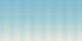 Monochrome dot pattern. Duotone fade gradient. Blue and yellow wave gradation frame. Anime curve backdrop