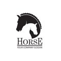 Emblem of horse heads