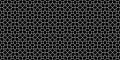 Monochrome floral seamless pattern in oriental style, delicate ornament, black and white texture