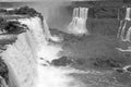 Monochrome Iguazu Falls, Brazil Side