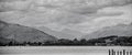 Monochrome Loch Lomond Royalty Free Stock Photo