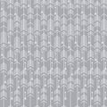 Monochrome minimalist arrow seamless background