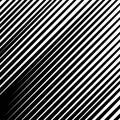 Monochrome, parallel lines abstract geometric pattern. EPS 10 vector