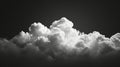 Monochrome Photograph of Sky Filled With Billowing Clouds