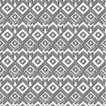 Monochrome retro geometric pattern