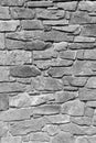 Monochrome rock wall Royalty Free Stock Photo