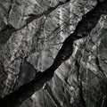 Monochrome Rocks Texture Royalty Free Stock Photo