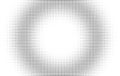 Monochrome round gradient halftone dots background. Vector illustration.