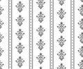 Monochrome seamless classic pattern