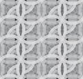 Monochrome seamless pattern