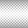 Monochrome square pattern background design Royalty Free Stock Photo
