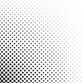 Monochrome square pattern - geometric abstract background graphic from angular squares Royalty Free Stock Photo