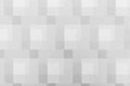 Monochrome squares abstract design blank grey pattern cubes white sample background texture decoration Royalty Free Stock Photo