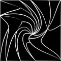 Monochrome tessellating background. Abstract distorted pattern Royalty Free Stock Photo