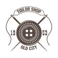 Tailor shop logo