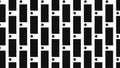 Monochrome vertical rectangle dot pattern Royalty Free Stock Photo