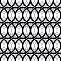 Monochrome vintage style netting seamless pattern.