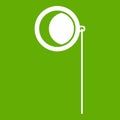 Monocle icon green