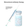 Monoclonal antibody therapy. Immunotherapy that uses antibodies