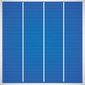 Monocrystalline solar cell for solar panel Royalty Free Stock Photo