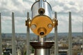 Monocular telescope closeup Royalty Free Stock Photo