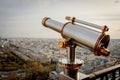 Monocular telescope at Eiffel Tower