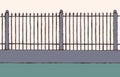 Fence. Vector drawing