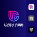 Monogram CR Logo Premium Template