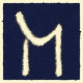 Monogram M hazy