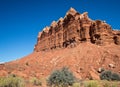 Monolith, Capitol Reef National Park Royalty Free Stock Photo