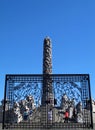The Monolith and gate, central sculpture of Vigeland Park, Oslo