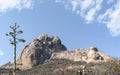 Monolith of the Magical Town of Bernal in Queretaro, Mexico