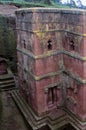 Monolith San Jorge church Lalibela, Amhara, Ethiopia