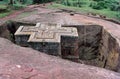 Monolith San Jorge church Lalibela, Amhara, Ethiopia