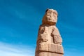 Monolith at Tiwanaku, Titicaca, Bolivia