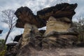 Monolithic giants,Ban Pa sun in Ubon Ratchathani