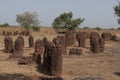 Monolithic stones of Wassu Royalty Free Stock Photo