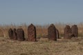 Monolithic stones of Wassu Royalty Free Stock Photo