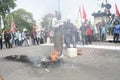 Monologue started rallies students