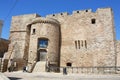 MONOPOLI, ITALY - AUGUST 4, 2017: Charles V castle in Monopoli city, Apulia, Italy