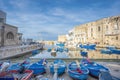 Monopoli old harbor in region of Puglia, Italy Royalty Free Stock Photo