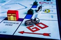 Monopoly Board Game with another play closing up