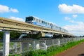 Monorail in Darling Harbour, Osaka, Japan